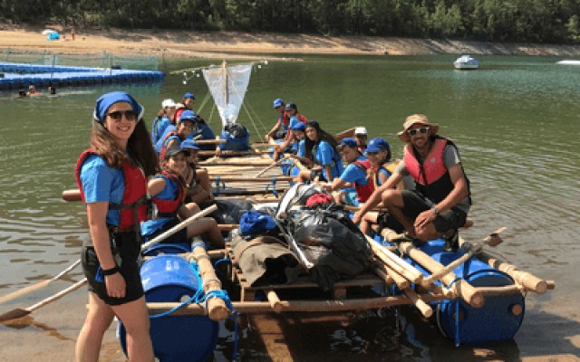 XVI DOWN RIVER