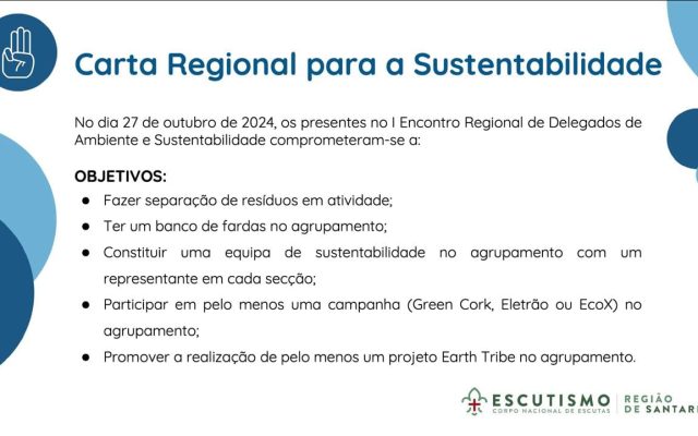 ncontro Regional de Delegados de Ambiente e Sustentabilidade